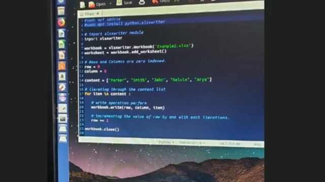 WRITING DATA TO EXCEL FILE USING PYTHON смотреть онлайн