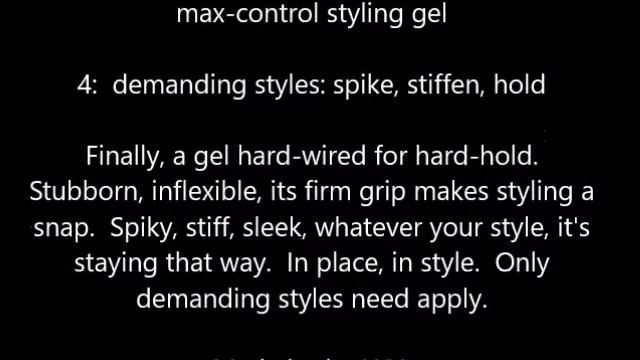 Got2b Spiked Up Max Control Styling Gel 8 5 fl oz смотреть онлайн