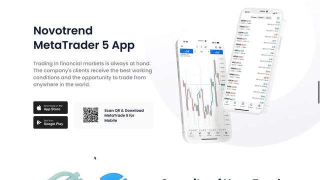 Cryptocurrency Trading | Landing Page | UI/UX | Novotrends v2 смотреть онлайн
