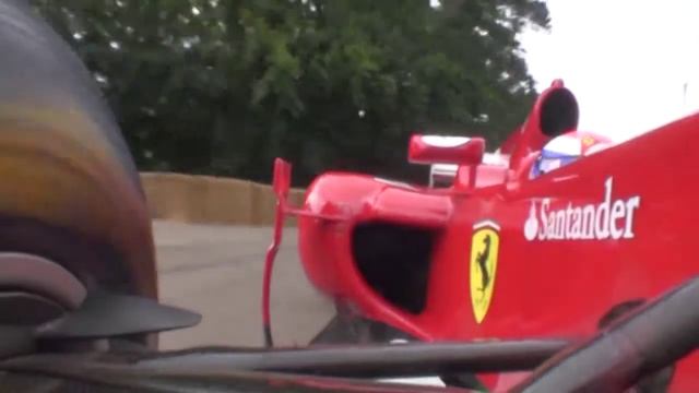 Ferrari F10 on-car Cameras at Goodwood Festival of Speed смотреть онлайн