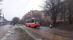 Подборка Тульского трамвая 1 часть - Selection of the Tula tram