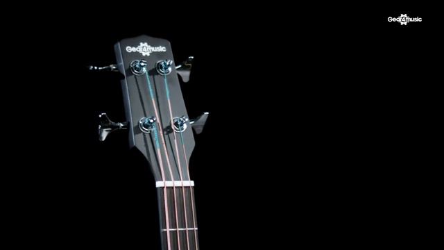 Electro Acoustic Bass Guitar by Gear4music, Black | Gear4music demo смотреть онлайн