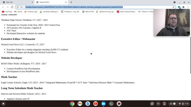 Formatting Your Resume in VIM смотреть онлайн