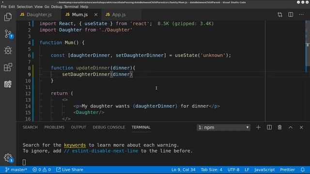 Passing Data between React Components - 26 -11 -19 смотреть онлайн