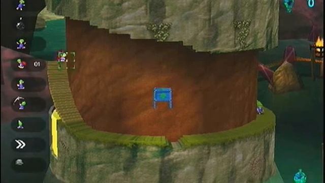 Lemmings Revolution Level 10-12 смотреть онлайн