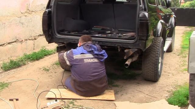 замена заднего бампера смотреть онлайн