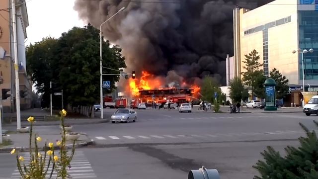 Пожар в Новочеркасске смотреть онлайн
