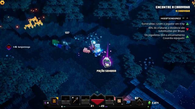 FINALMENTE JOGUEI MINECRAFT DUNGEONS! - xbox gamepass смотреть онлайн