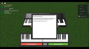 Two birds on a wire roblox Piano tutorial(sheets in desc)