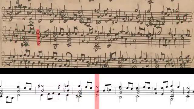 BWV 1005 - Sonata No.3 for Solo Violin (Scrolling) смотреть онлайн