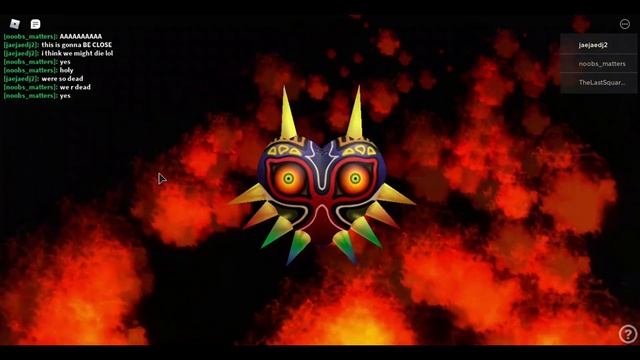 roblox trying to stop the angry moon from zelda majoras mask смотреть онлайн