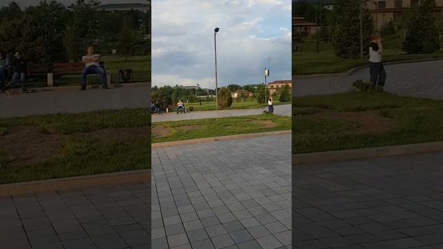 Красивый город Талдыкорган, парк Жастар смотреть онлайн