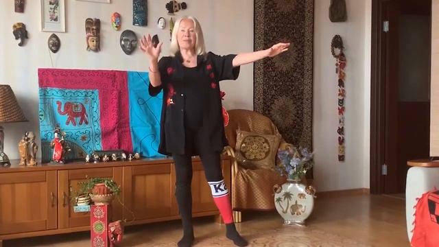 Танец большой белой птицы. Цигун терапия с Людмилой Беловой. смотреть онлайн
