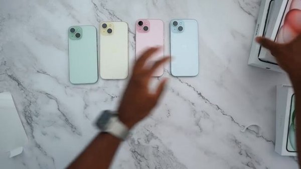 iPhone 15 & 15 Plus All Colors: Pink, Blue, Green, Yellow & Black!