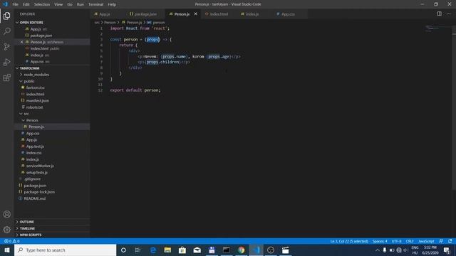 React JS - 14. rész - Buta és okos komponensek - magyar (2020) смотреть онлайн