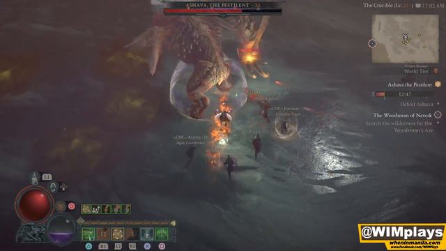 Diablo 4 How To Beat World Boss Ashava The Pestilent