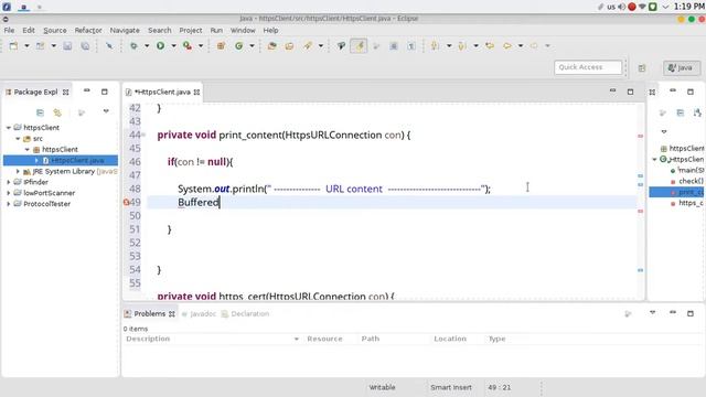 94 JAVA Networking https client смотреть онлайн