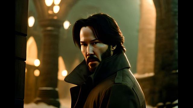Resident Evil Village with Keanu Reeves as Ethan Winters (as an 80's Dark Horror Film) смотреть онлайн