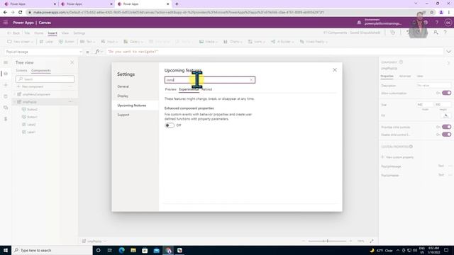 Behavior Property in Power Apps Component смотреть онлайн