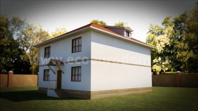 Проект дома по канадской технологии 251,2 кв. м. смотреть онлайн