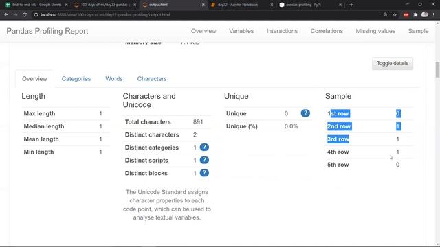 Pandas Profiling | Day 22 | 100 Days of Machine Learning смотреть онлайн