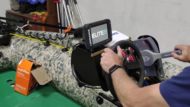 Выполнили оснащение лодки solar 520 электрооборудованием. Тюнинг и ремонт ПВХ лодок. 486666.рус смотреть онлайн