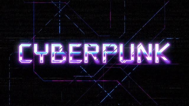 4k Cyberpunk Logo (After Effects template) смотреть онлайн