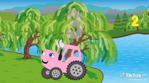 Красный трактор