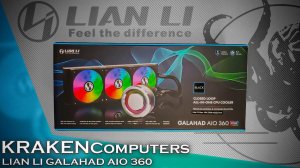 ОБЗОР И РАСПАКОВКА ВОДЯНОГО ОХЛАЖДЕНИЯ LIAN LI  GALAHAD AIO 360 | ТОП ОХЛАЖДЕНИЕ ДЛЯ INTEL и AMD