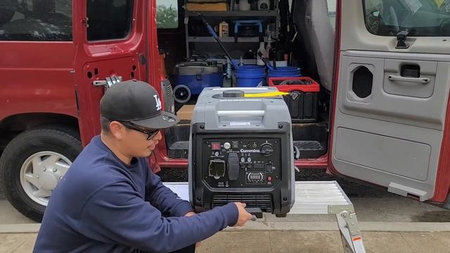 BEST GENERATOR FOR MOBILE AUTO DETAILING !! | CUMMINS ONAN P4500i смотреть онлайн