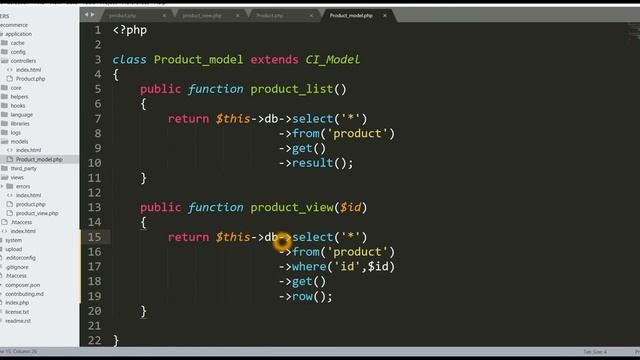 Show product details on view page using codeigniter - Part 3 смотреть онлайн