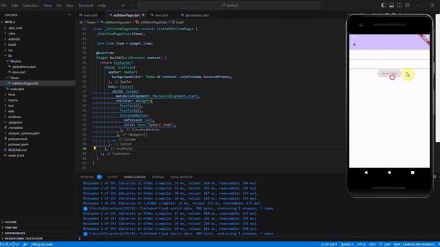 Navigation, passing data between widgets, and working with pseudo-persistence in Flutter смотреть онлайн