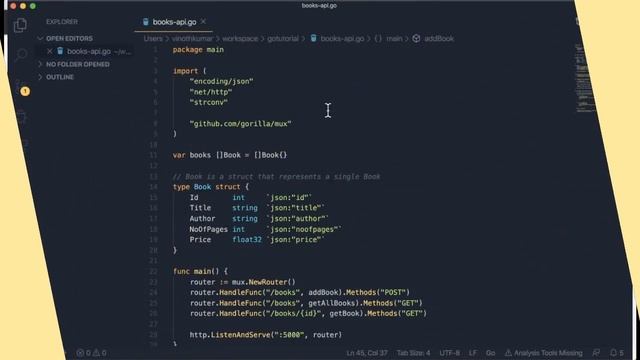 Build A RESTful HTTP API Using Golang w/ Mux | Golang Microservices Example Code Demo | InterviewDO смотреть онлайн