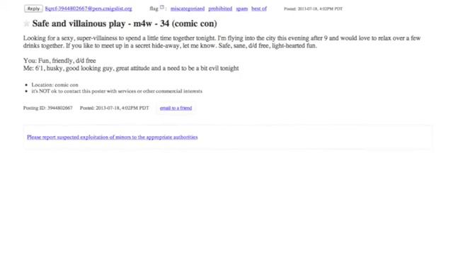 Comic Con 2013 - Craigslist Casual Encounters - Episode 2 смотреть онлайн