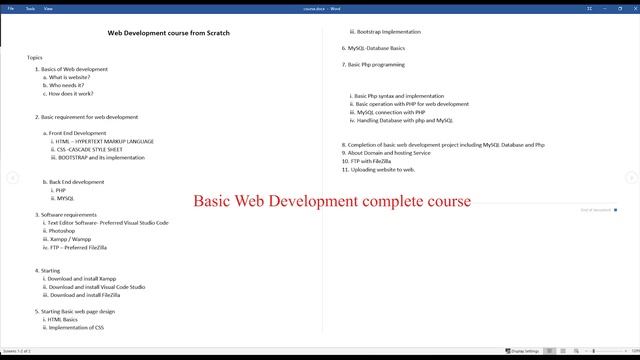 Complete Web Development | Nepali | HTML, CSS, BOOTSTRAP, PHOTOSHOP, PHP, MYSQL, DOMAIN & HOSTING смотреть онлайн