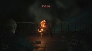 RESIDENT EVIL 2 Леон против Тирана