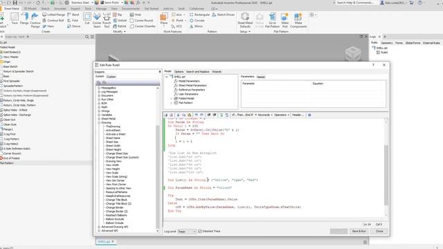 iLogic Lesson #2 - Create Parameters Using Excel Spreadsheet смотреть онлайн