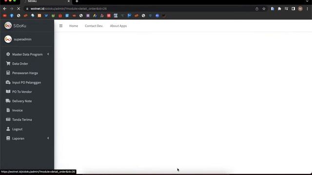 Aplikasi software invoice dan surat jalan berbasis website php my sql SIDOKU смотреть онлайн