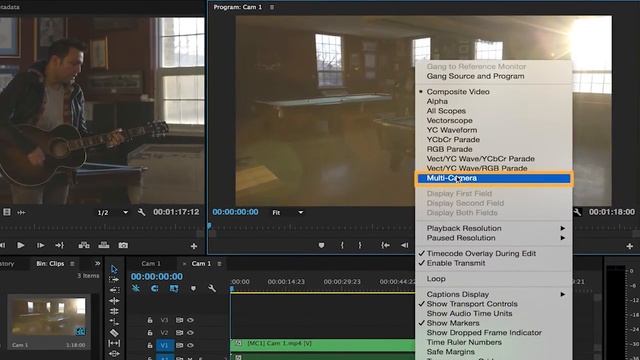 Multi-camera and auto-sync by waveform | Adobe Creative Cloud смотреть онлайн