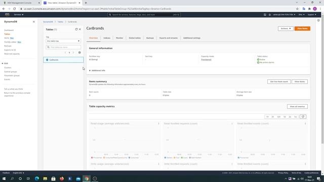 AWS Console ● IAM－Policies ▶ Creating a Policy for Working with CarBrands DynamoDB Table смотреть онлайн
