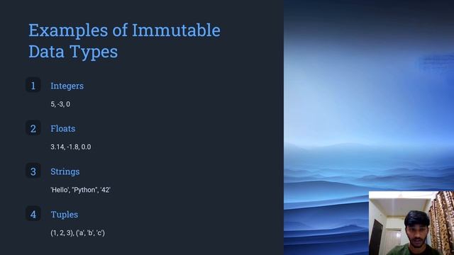 Mutable and Immutable Data Types in Python смотреть онлайн