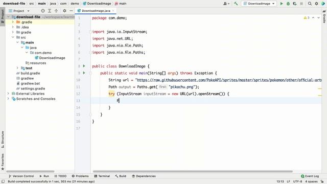 Download image using Java смотреть онлайн