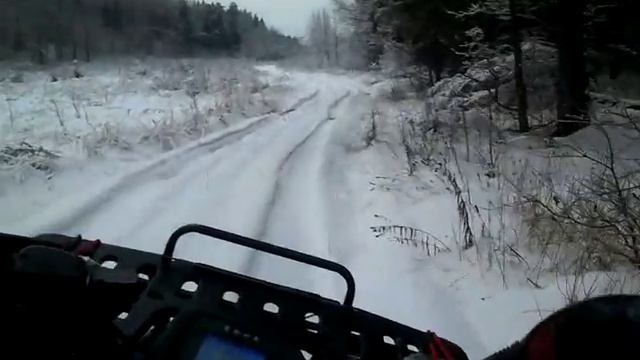 Stels 300b, первый снег, грязь смотреть онлайн