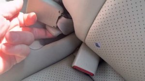 How to recline the back passenger seats in an Infinity G sedan G35 and G37.