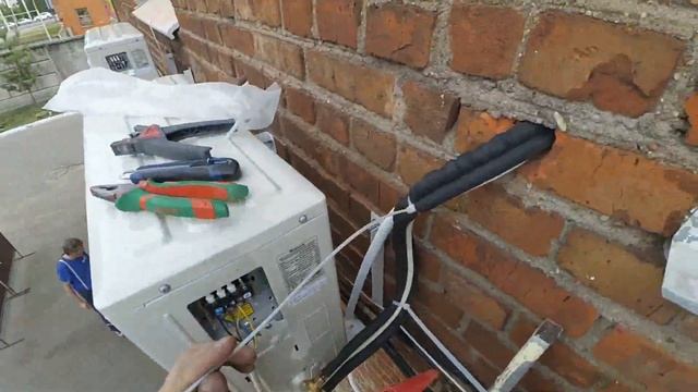 Монтаж кондиционера в Минске видео