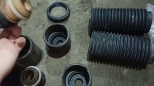 Если купил не те пыльники передних стоек. Лайфхак.