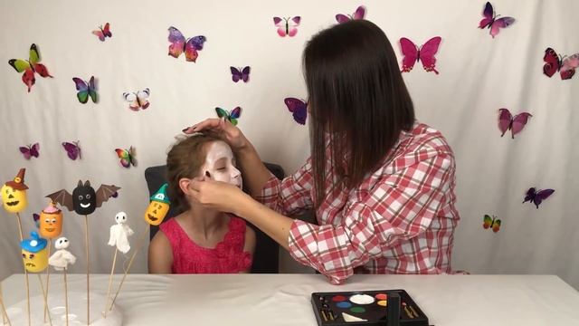 МАКИЯЖ НА ХЭЛЛОУИН / Halloween MakeUp смотреть онлайн