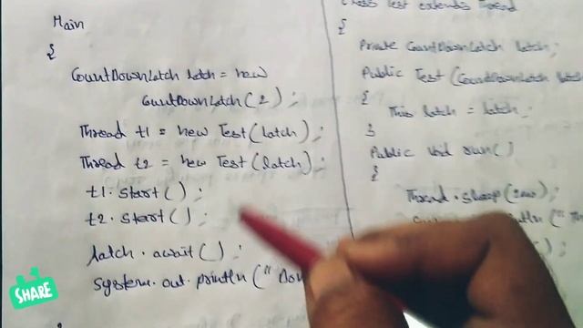 What is the purpose of CountDownLatch in Java Threads? смотреть онлайн
