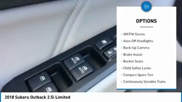 2018 Subaru Outback Charleston SC, Ladson SC, hanahan SC, summerville SC SJ295794 смотреть онлайн