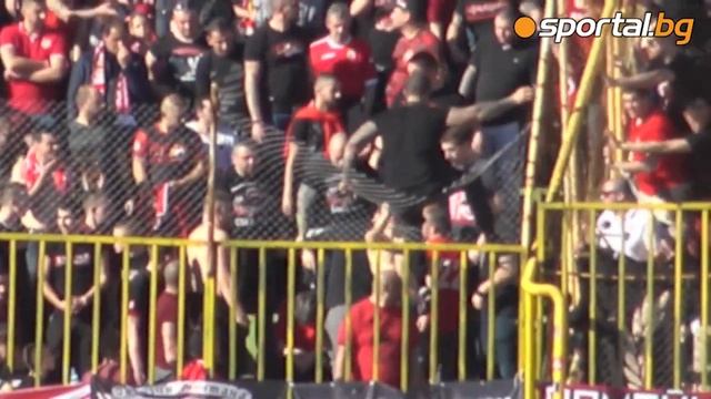 Бой в сектора на ЦСКА-София